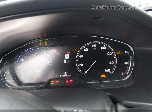 1HGCV3F22NA036302 2022 HONDA ACCORD HYBRID Черный Вид задних сидений