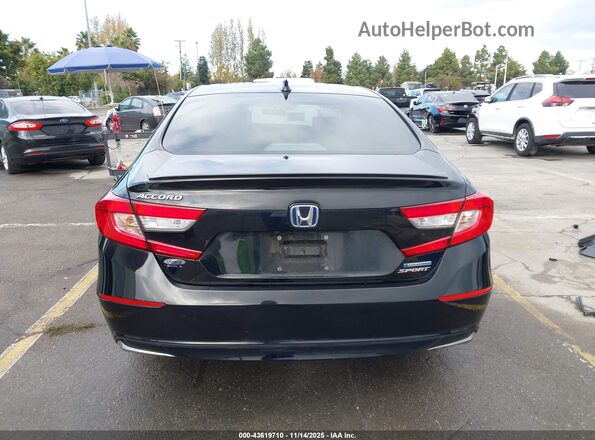 1HGCV3F22NA036302 2022 HONDA ACCORD HYBRID Черный 