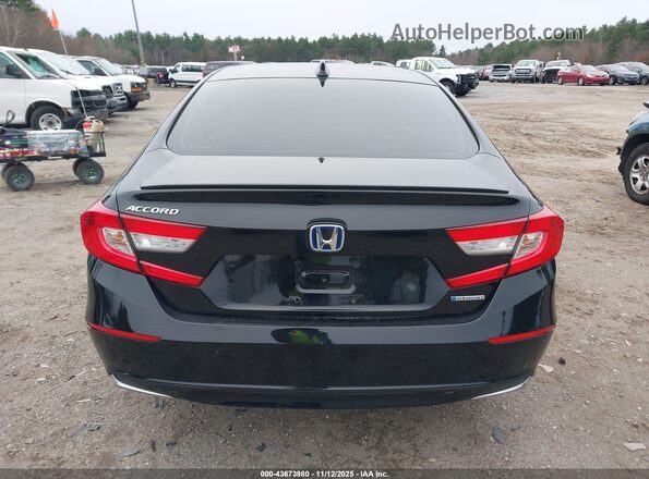 1HGCV3F25NA017078 2022 HONDA ACCORD HYBRID Черный 