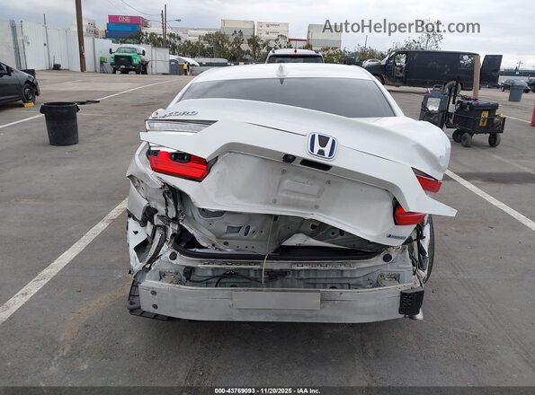 1HGCV3F43MA002630 2021 HONDA ACCORD HYBRID Белый 