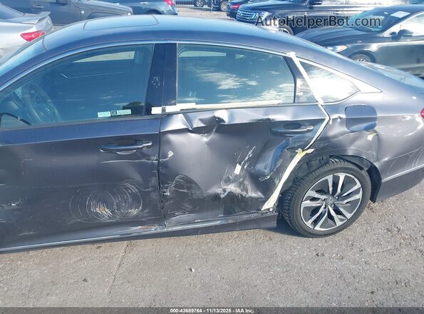 1HGCV3F44LA006121 2020 HONDA ACCORD HYBRID Серый Вид спереди