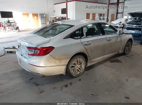 1HGCV3F47KA000747 2019 HONDA ACCORD HYBRID White Rear right