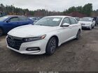 2019 Honda Accord Hybrid Ex White vin: 1HGCV3F49KA006503