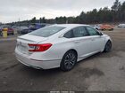 2019 Honda Accord Hybrid Ex White vin: 1HGCV3F49KA006503