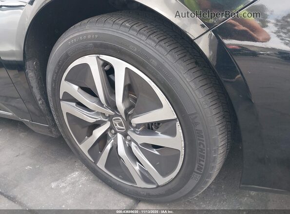 1HGCV3F51MA015143 2021 HONDA ACCORD HYBRID Черный 