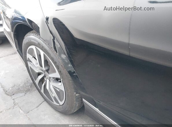 1HGCV3F51MA015143 2021 HONDA ACCORD HYBRID Черный 
