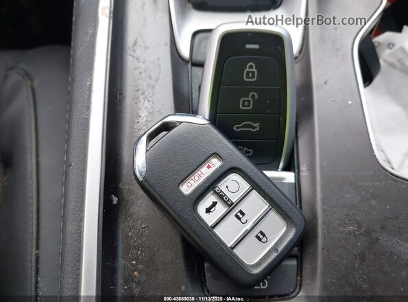 1HGCV3F51MA015143 2021 HONDA ACCORD HYBRID Черный Вид панели приборов