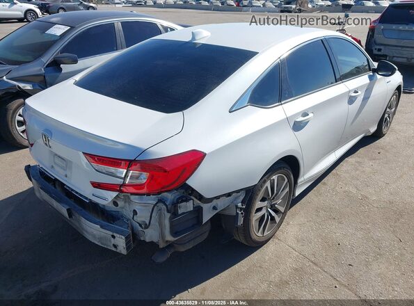 1HGCV3F52NA028341 2022 HONDA ACCORD HYBRID White Задня права чверть