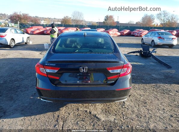1HGCV3F58JA010100 2018 HONDA ACCORD HYBRID Черный 