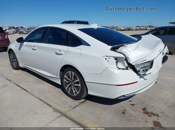 1HGCV3F5XLA017228 2020 HONDA ACCORD HYBRID Белый Задняя левая четверть