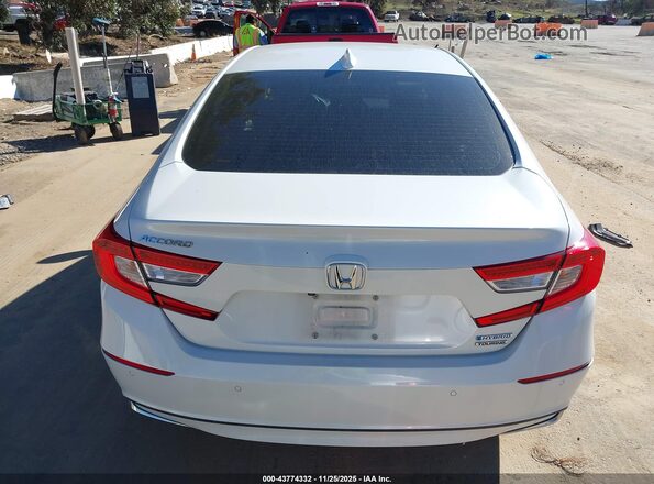 1HGCV3F90KA018535 2019 HONDA ACCORD HYBRID White 