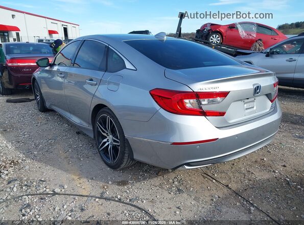 1HGCV3F94NA010927 2022 HONDA ACCORD HYBRID Silver Tył lewy