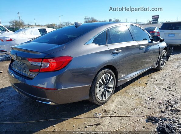 1HGCV3F96LA002003 2020 HONDA ACCORD HYBRID Серый Задняя правая четверть