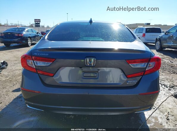 1HGCV3F96LA002003 2020 HONDA ACCORD HYBRID Серый 