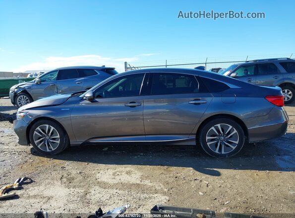 1HGCV3F96LA002003 2020 HONDA ACCORD HYBRID Серый Панорамный вид салона 360°