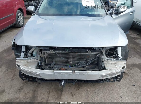 1HGCV3F9XKA007266 2019 HONDA ACCORD HYBRID Silver Вид спереду