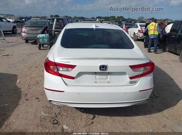 1HGCV3F9XNA029675 2022 HONDA ACCORD HYBRID Белый 