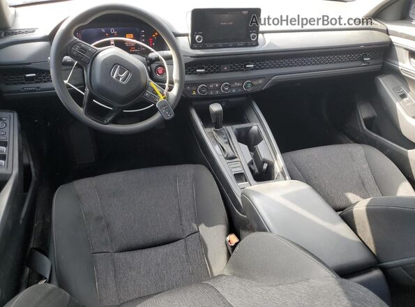 1HGCY1F35PA017024 2023 HONDA ACCORD Blue Вид панелі приладів