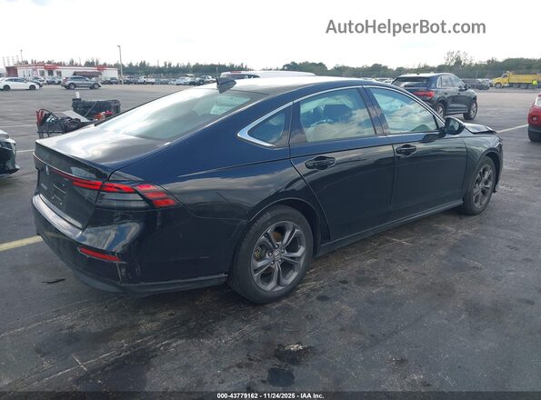 1HGCY1F39PA030097 2023 HONDA ACCORD Черный Задняя правая четверть