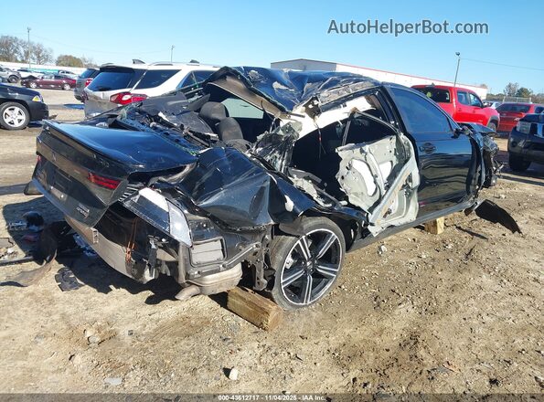 1HGCY2F50RA039135 2024 HONDA ACCORD HYBRID Черный Задняя правая четверть
