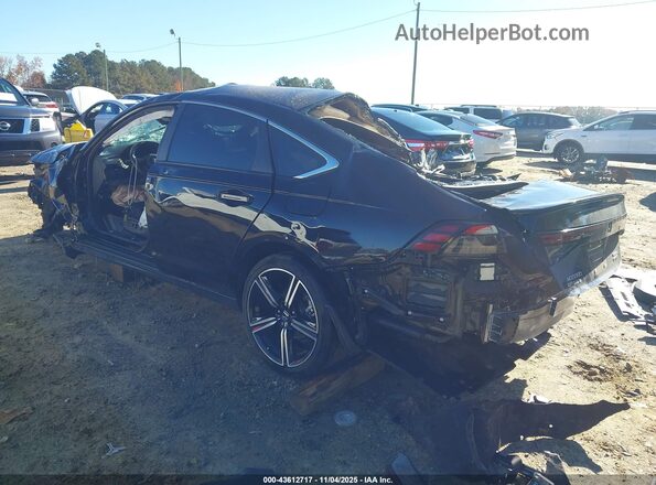 1HGCY2F50RA039135 2024 HONDA ACCORD HYBRID Черный Задняя левая четверть