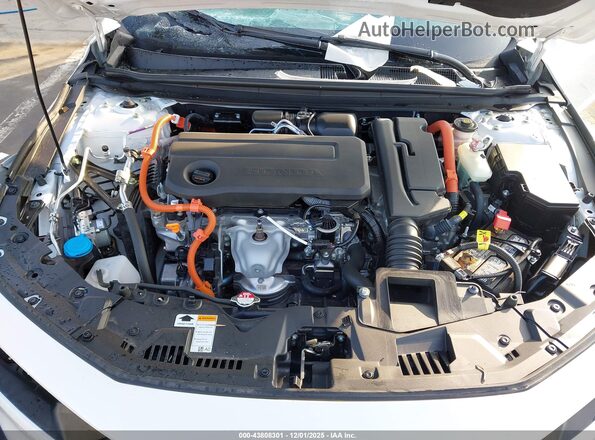 1HGCY2F50SA005167 2025 HONDA ACCORD HYBRID Белый Вид сзади