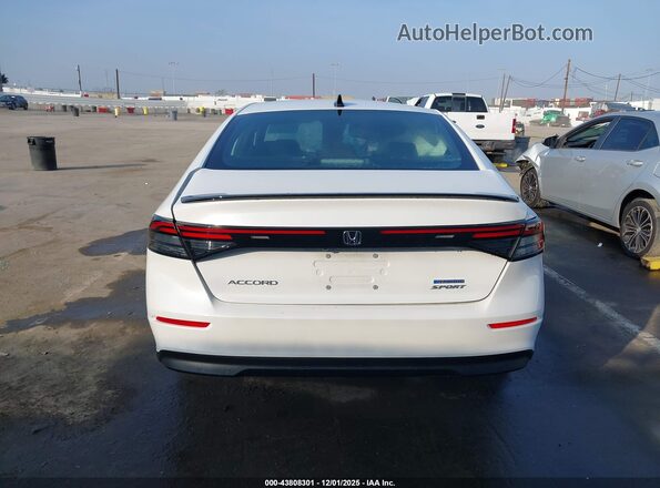 1HGCY2F50SA005167 2025 HONDA ACCORD HYBRID Белый 
