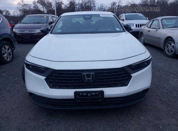 1HGCY2F59PA046825 2023 HONDA ACCORD Белый Вид спереди