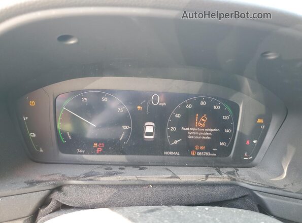 1HGCY2F60RA003955 2024 HONDA ACCORD Белый Вид щитка приборов