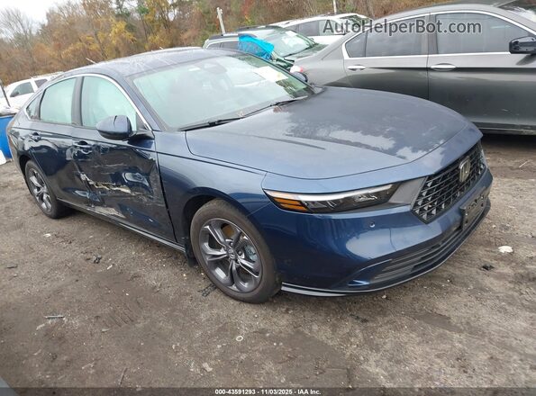 1HGCY2F60SA039229 2025 HONDA ACCORD HYBRID Blue Przód prawy