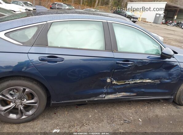 1HGCY2F60SA039229 2025 HONDA ACCORD HYBRID Blue Widok wnętrza z tyłu