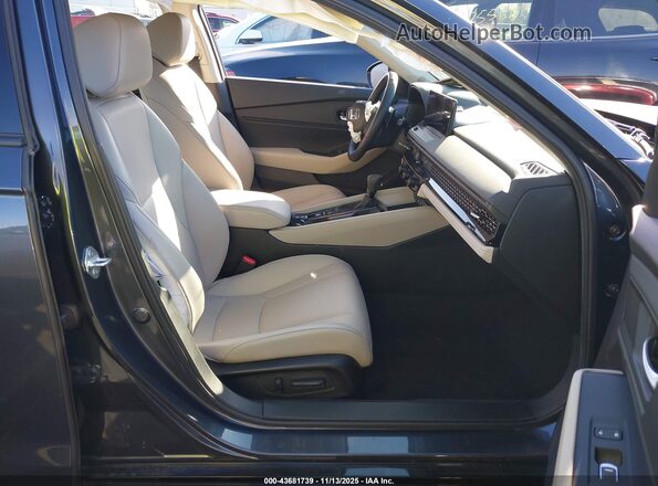 1HGCY2F67SA022721 2025 HONDA ACCORD HYBRID Серый Вид салона спереди