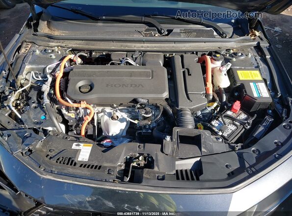 1HGCY2F67SA022721 2025 HONDA ACCORD HYBRID Серый Вид сзади