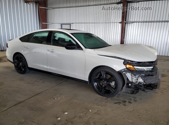 1HGCY2F71PA045024 2023 HONDA ACCORD Белый Передняя правая четверть