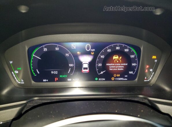 1HGCY2F71PA045024 2023 HONDA ACCORD Белый Вид щитка приборов