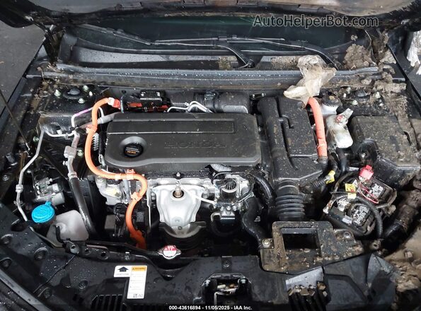1HGCY2F71SA043038 2025 HONDA ACCORD HYBRID Black Widok z tyłu