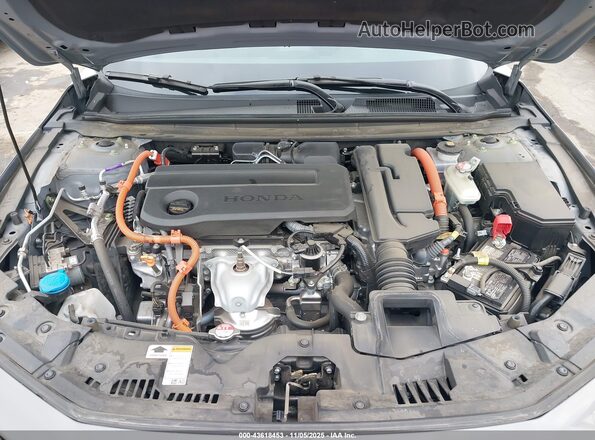 1HGCY2F76PA036786 2023 HONDA ACCORD HYBRID Серый Вид сзади