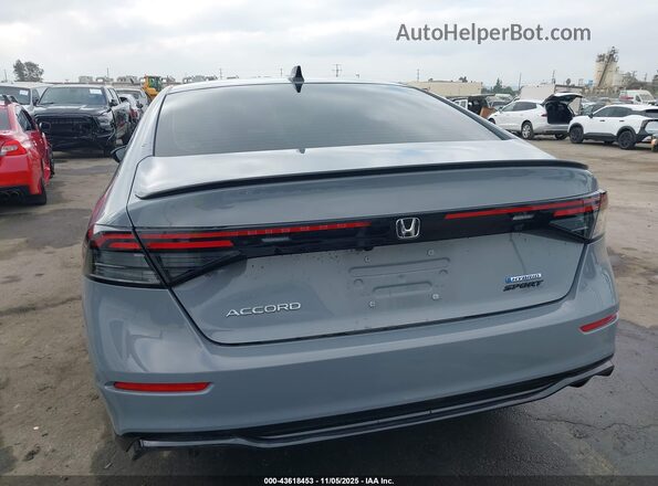 1HGCY2F76PA036786 2023 HONDA ACCORD HYBRID Серый 