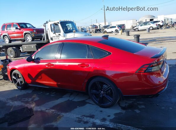1HGCY2F77RA076040 2024 HONDA ACCORD Красный Панорамный вид салона 360°