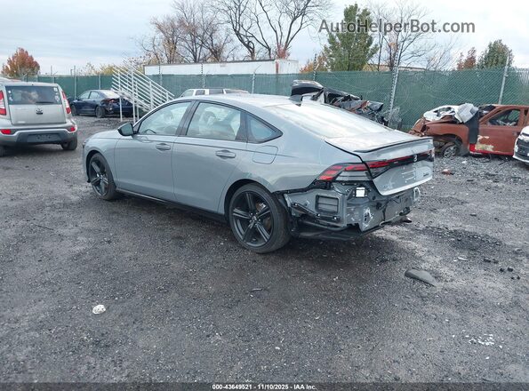 1HGCY2F78SA049760 2025 HONDA ACCORD HYBRID Серый Задняя левая четверть