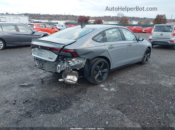 1HGCY2F78SA049760 2025 HONDA ACCORD HYBRID Серый Задняя правая четверть