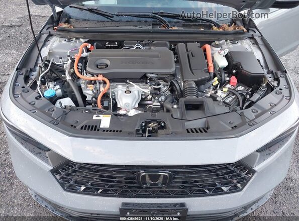 1HGCY2F78SA049760 2025 HONDA ACCORD HYBRID Серый Вид сзади