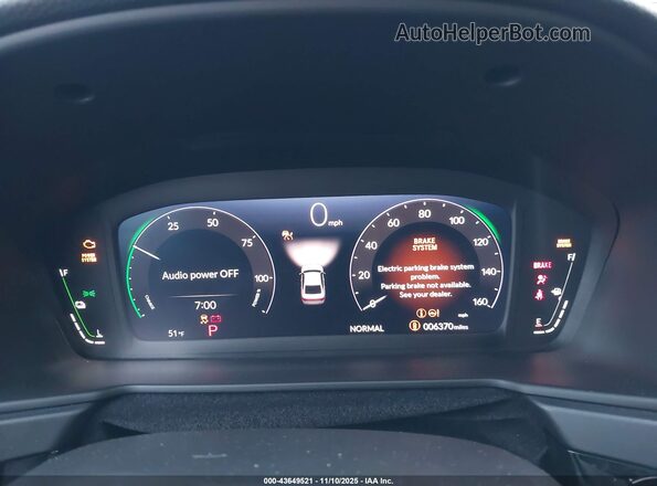 1HGCY2F78SA049760 2025 HONDA ACCORD HYBRID Серый Вид задних сидений