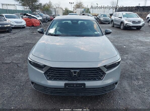 1HGCY2F78SA049760 2025 HONDA ACCORD HYBRID Серый Вид щитка приборов
