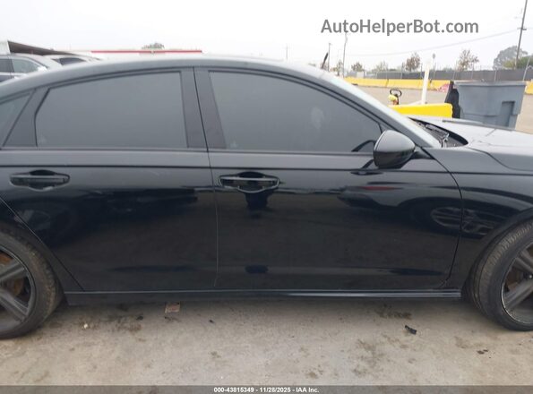 1HGCY2F79RA042567 2024 HONDA ACCORD HYBRID Черный Вид задней части салона