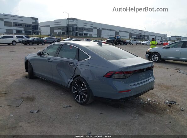 1HGCY2F80PA047209 2023 HONDA ACCORD HYBRID Gray Հետևի ձախ