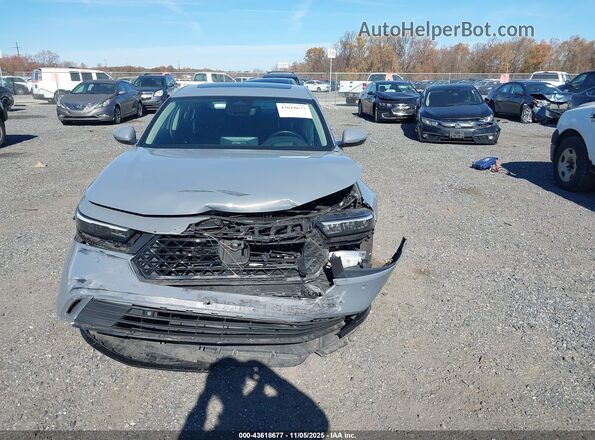1HGCY2F86PA034559 2023 HONDA ACCORD HYBRID Серый Вид щитка приборов