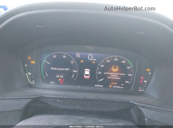 1HGCY2F86SA009301 2025 HONDA ACCORD HYBRID White უკანა სავარძლების ხედი