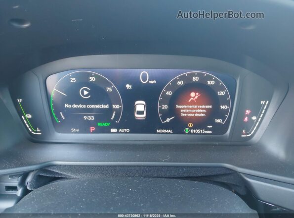 1HGCY2F8XSA021239 2025 HONDA ACCORD HYBRID Серый Вид задних сидений