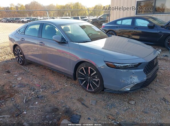 1HGCY2F8XSA021239 2025 HONDA ACCORD HYBRID Серый Передняя правая четверть